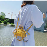 Stone Pattern Solid Personalized Ins Net Red Handheld Crossbody Small Square Bag