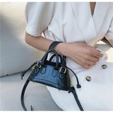 Stone Pattern Solid Personalized Ins Net Red Handheld Crossbody Small Square Bag