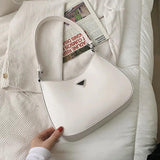 Solid Women's Underarm Bag Small Tote Pack
