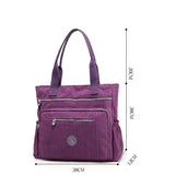 Nylon Women's Messenger Bag Large Capacity Shoulder Handbag