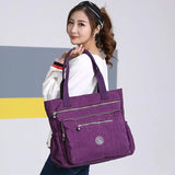 Nylon Women's Messenger Bag Large Capacity Shoulder Handbag