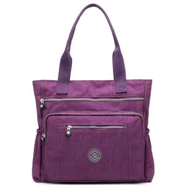 Nylon Women's Messenger Bag Large Capacity Shoulder Handbag