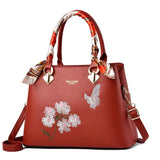 Women's Large Leather Shoulder Bag