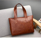 Soft Leather Women's Handbags Lady Purses Large Capacity Shoulder Tote Bag