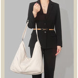 Canvas Crossbody Bag for College Students