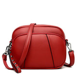 Vintage Square PU Leather Women's Shoulder Bag