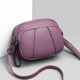 Vintage Square PU Leather Women's Shoulder Bag