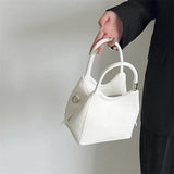 High Bucket Handbag For Women Casual Solid Shoulder Messenger Bags Female