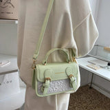 Women's Splicing Shoulder Crossbody Bags Messenger Bag