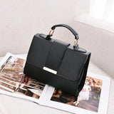 Lady PU Leather Bag Handbags Shopping Shoulder Small Flap Crossbody Bags