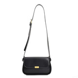 Women's PU Leather Flap Shoulder Bag Lock Crossbody Purse