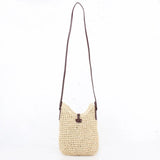 Woven Shoulder Bags Straw Summer Women Crossbody Beach Travel Handbag