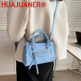 Leather Women's Crossbody Shoulder Bags Solid