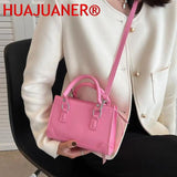 Leather Women's Crossbody Shoulder Bags Solid
