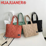 Canvas Shopper Shoulder Bag Soft Cotton Female Totes Bag
