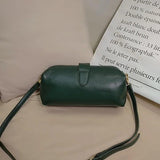 Retro Mini Crossbody Bag Multi-pocket Leather Handbag
