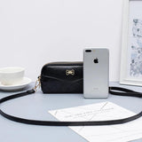 Double Zipper Women's Wallet Clutch Bag