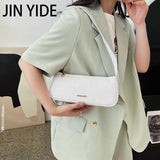 Crocodile Pattern Small PU Leather Shoulder Side Bags for Women