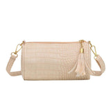 Crocodile Pattern Women's Soft Leather Shoulder Bag