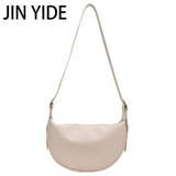 Large Capacity Women's Dumpling Bag Shoulder Crossbody Handbag