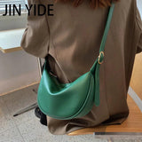 Large Capacity Women's Dumpling Bag Shoulder Crossbody Handbag