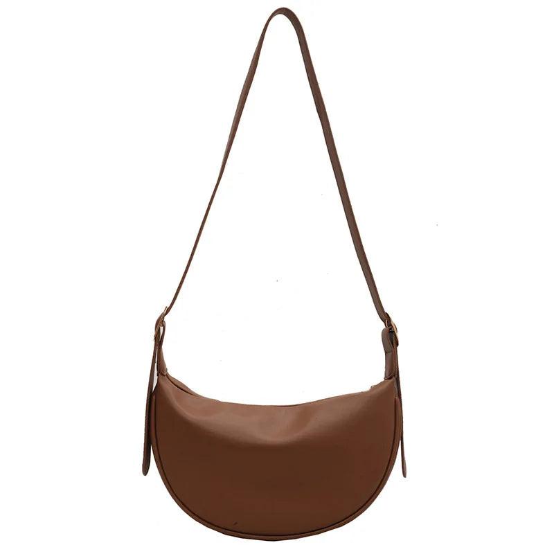 Large Capacity Women's Dumpling Bag Shoulder Crossbody Handbag