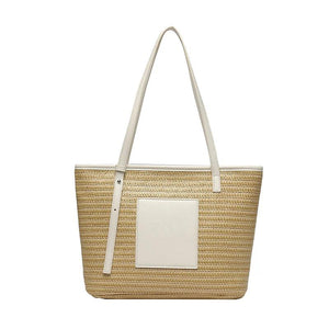 Beach Basket Summer Bag Straw Bag Beach Bags Big Rattan Shoulder Bags