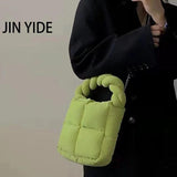 Corduroy Mini Tote Bag Crossbody Shoulder Bag
