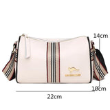 100% Leather Shoulder Crossbody Bag For Women