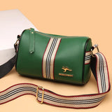 100% Leather Shoulder Crossbody Bag For Women