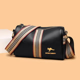 100% Leather Shoulder Crossbody Bag For Women