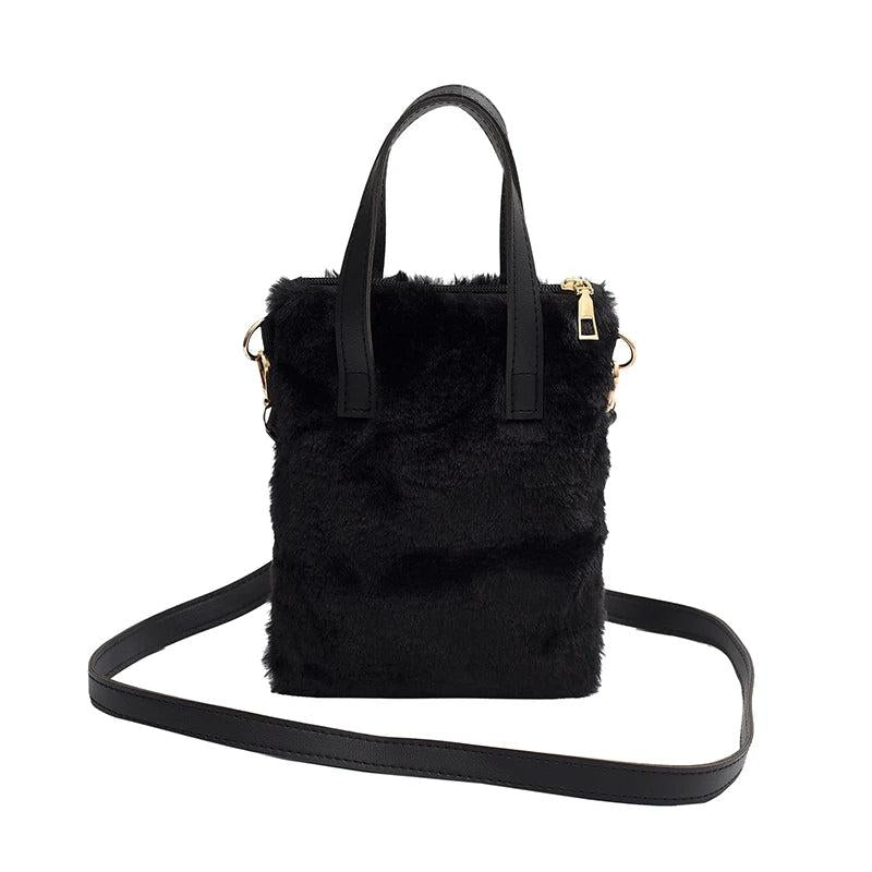 Women's Plush Shoulder Bag Handbag Small-capacity Crossbody Bags