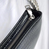 Red Rhinestone Circular Handle Evening Bag Diamonds Round Clutch Purse