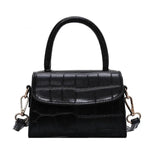 Crocodile Pattern Crossbody Bags For Women Small Chain Handbag