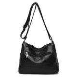 Casual Crossbody Handbag for Women Soft PU Leather