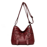 Casual Crossbody Handbag for Women Soft PU Leather