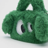 Big Eyes Puppy Plush Crossbody Bag for Women