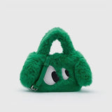Big Eyes Puppy Plush Crossbody Bag for Women
