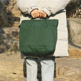 Canvas Shoulder Bag Small Square Tote Handbag Women Casual Shoulder Messenger Ba