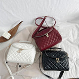 Soft PU Leather Crossbody Bag for Women Casual Bucket Handbag