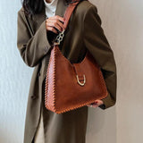 Vintage Women Composite Bags Commute Shoulder Pack Chains Handbags