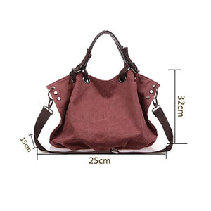 Corduroy Shoulder Tote Handbag - Stylish and Versatile for Everyday Use
