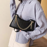 Vintage Chain Tote Shoulder Bag Women's Handbag