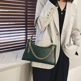 Vintage Chain Tote Shoulder Bag Women's Handbag