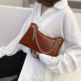 Vintage Chain Tote Shoulder Bag Women's Handbag