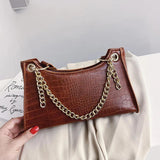 Vintage Chain Tote Shoulder Bag Women's Handbag