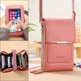 Crossbody Shoulder Strap Handbag for Women Soft Leather Wallets