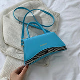 Patchwork Messenger Bags All-match Shoulder Bag