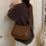 Retro Handbags For Women High Solid Shoulder Crossbody Bags