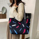Waterproof Nylon Tote Bag Ladies Messenger Shoulder Handbag